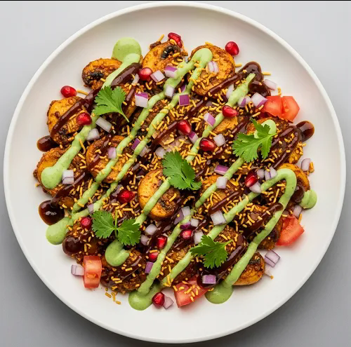 Mushroom Chaat 