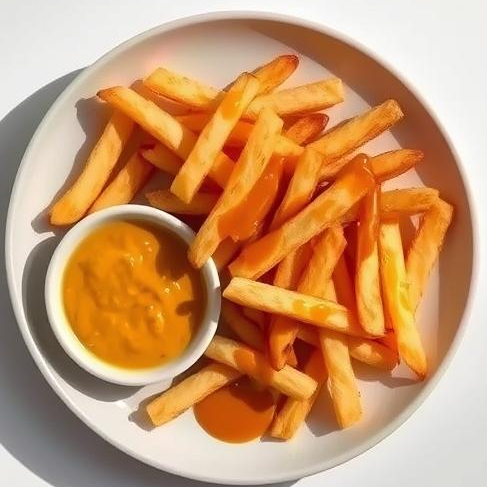 Chips & Kebab Sauce 