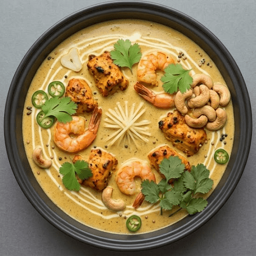 Chicken & King Prawn Jewel (mild) 