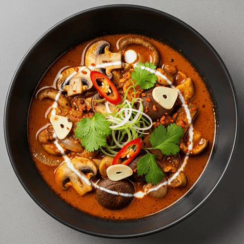 Mushroom Bhaji 